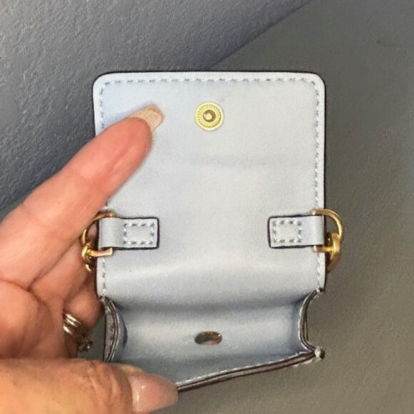 Tory Burch Leather AirPod Holder - Picture 6 of 10